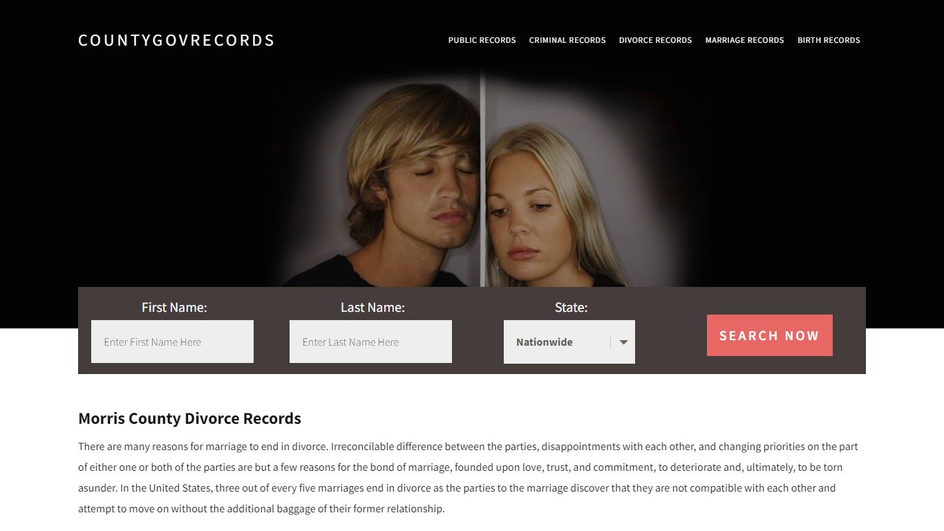 Morris County Divorce Records | Enter Name and Search|14 Days Free